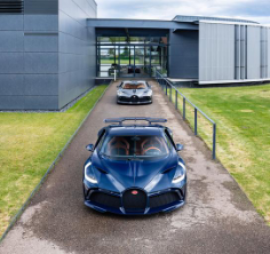 Menetre kész a Bugatti Divo